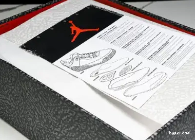 Hyperoad 2024 OG “Black Jordan 3 Cement” Air 0605